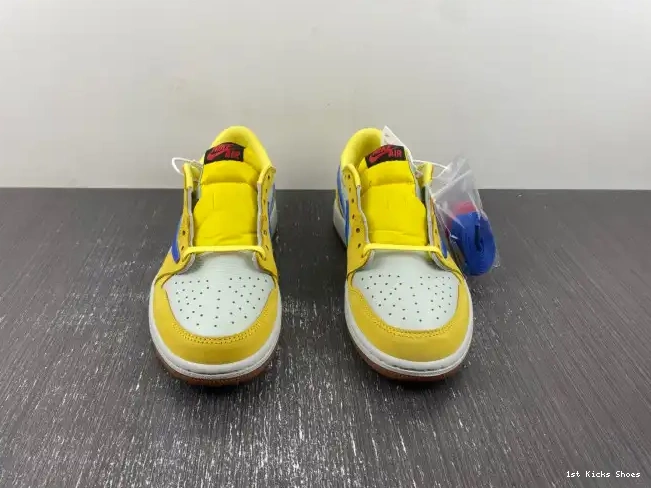 1st Kicks Low Travis Canary DZ4137-700 Scott OG x 1 Air Jordan 0604